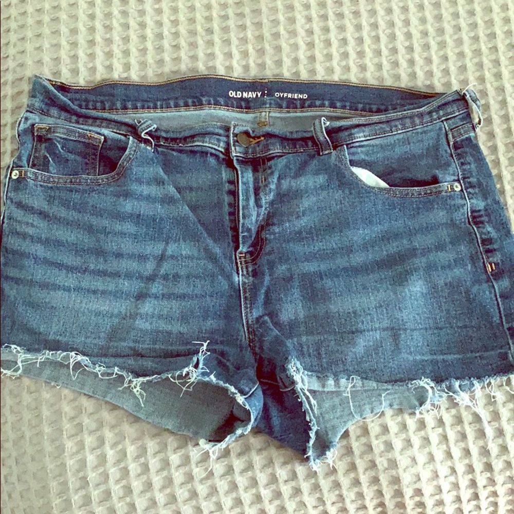 Denim Boyfriend Shorts